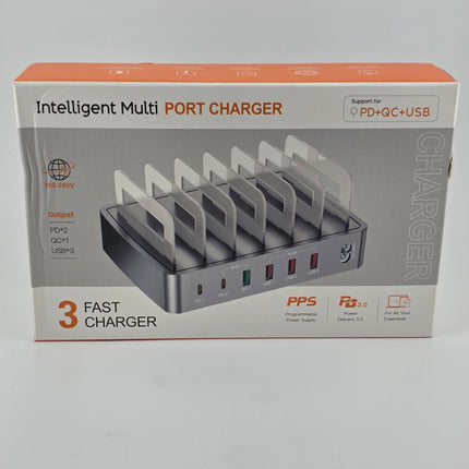 6in1 multi port charger