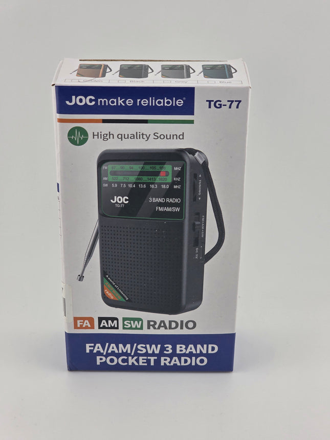 POCKET RADIO TG-77